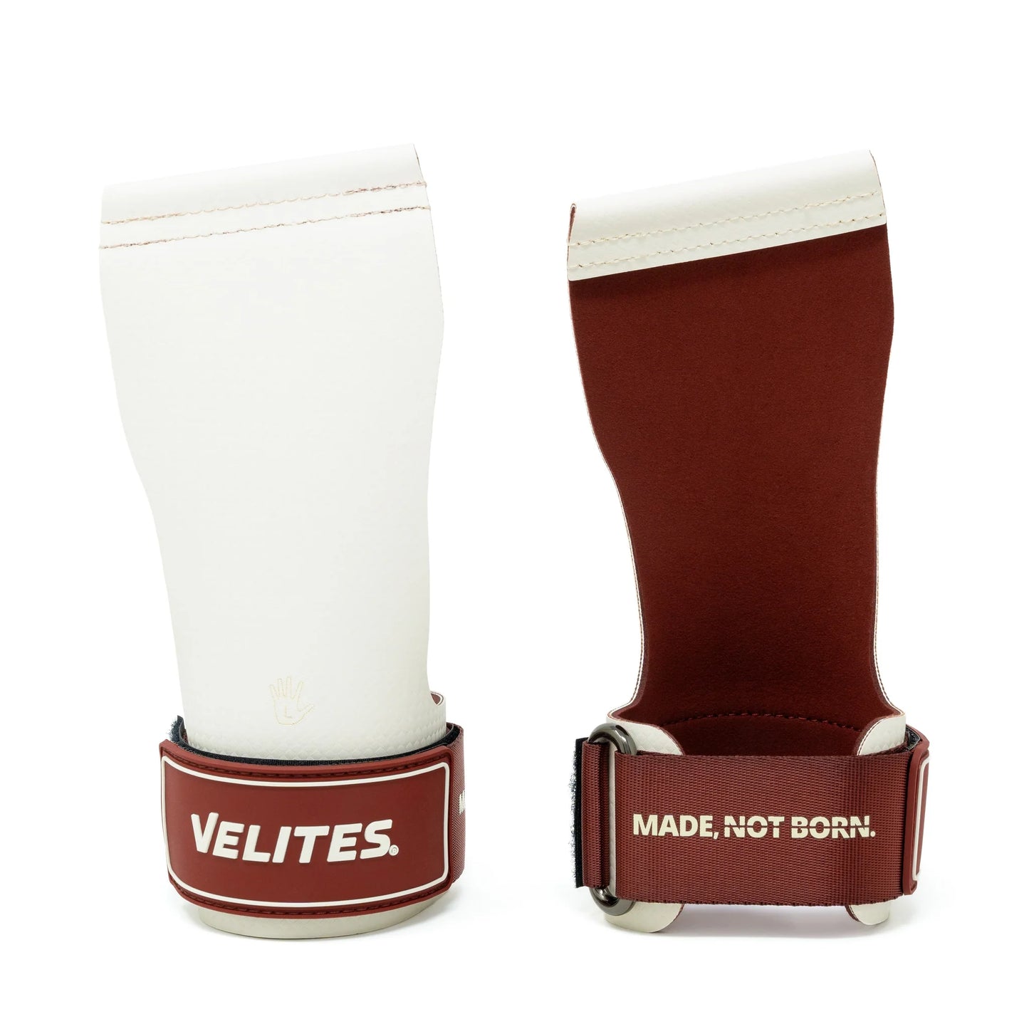 Velites Hand Grips no chalk Quad Ultra - Official grips of the CrossFit Games® | White