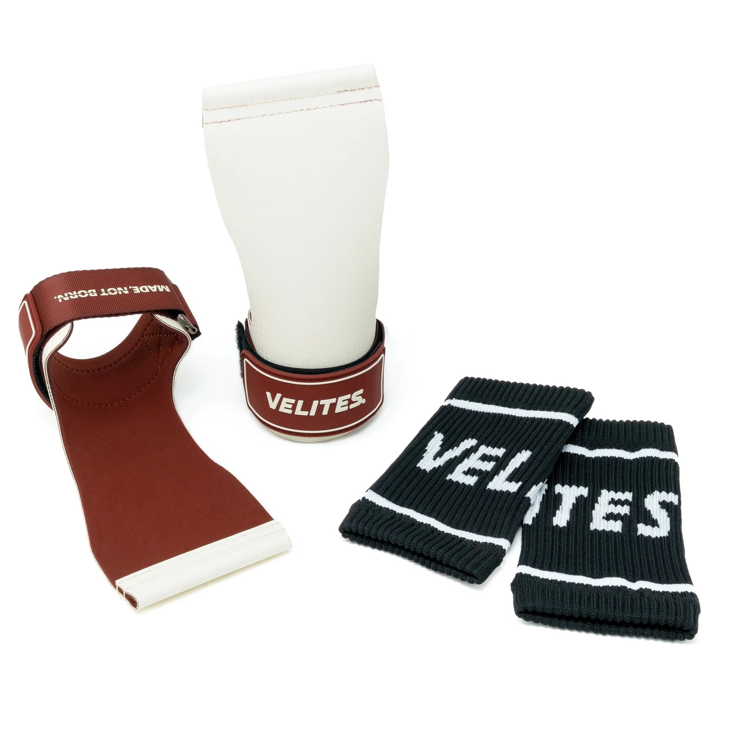 Velites Hand Grips no chalk Quad Ultra - Official grips of the CrossFit Games® | White