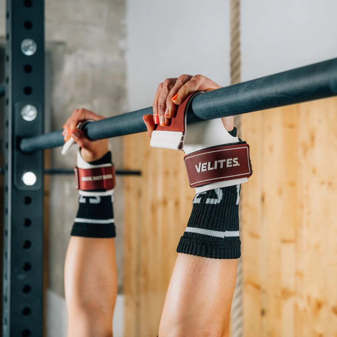 Velites Hand Grips no chalk Quad Ultra - Official grips of the CrossFit Games® | White
