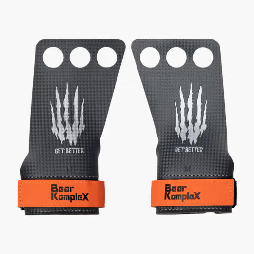 Bear KompleX Carbon Comp 3 Hole Grips – Best CrossFit & Pull-Up Grips in the UK