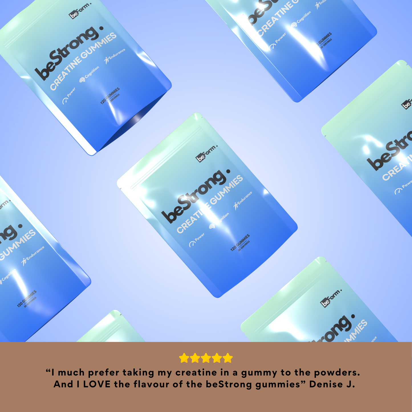 beStrong Creatine Gummies