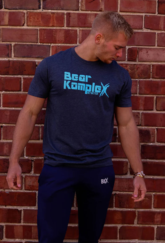 Bear KompleX Men's T-Shirt | Royal Blue - RXROX