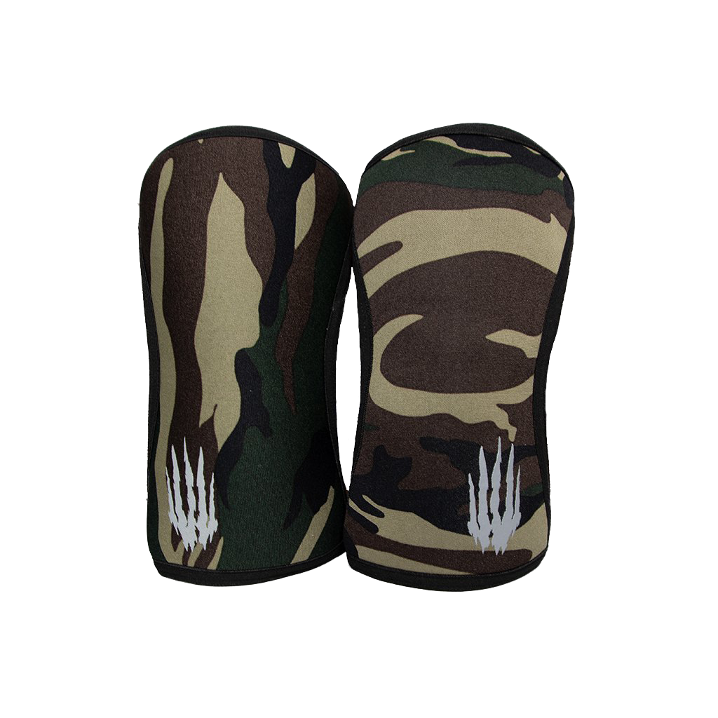 Bear KompleX Knee Supports 5mm | Green Camo (Pair) - RXROX