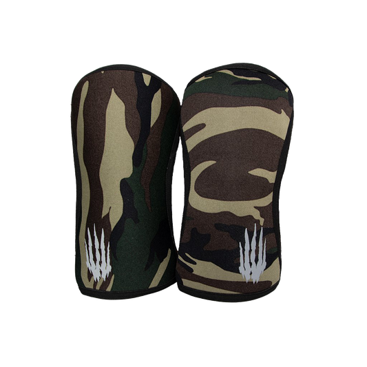 Bear KompleX Knee Supports 5mm | Green Camo (Pair) - RXROX