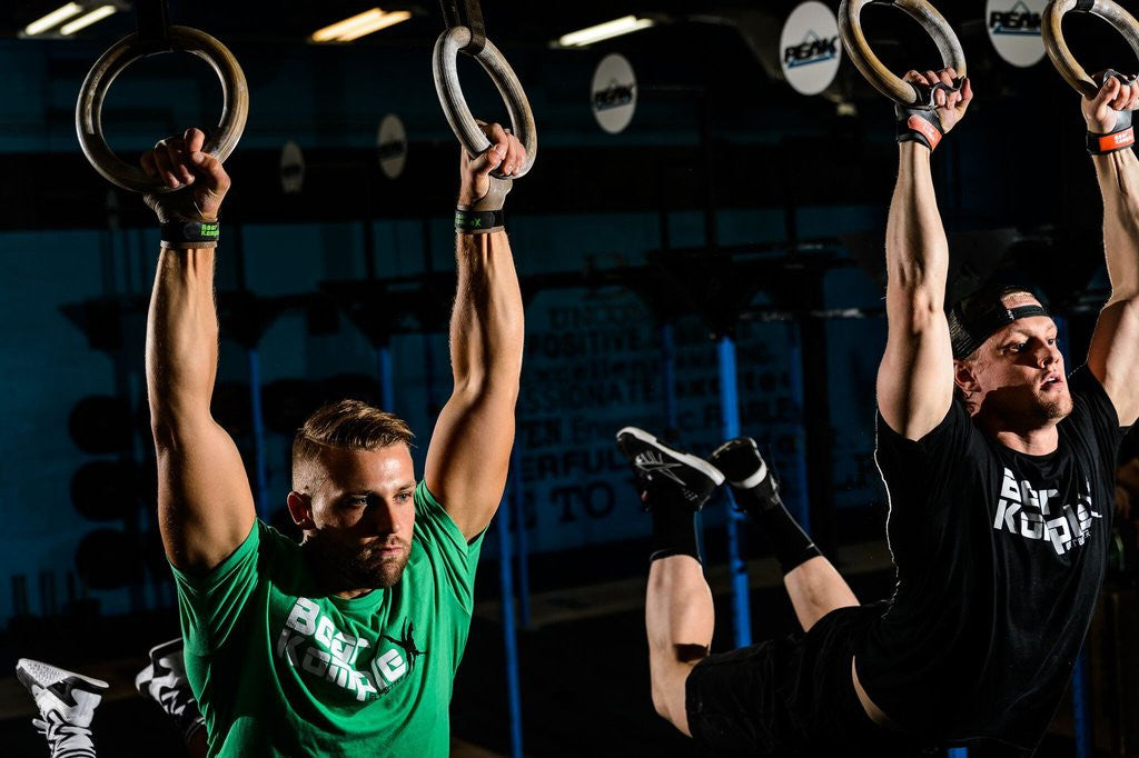 Bear KompleX 3 Hole Hand Grips | Tan Leather | WOD Gear UK | RXROX