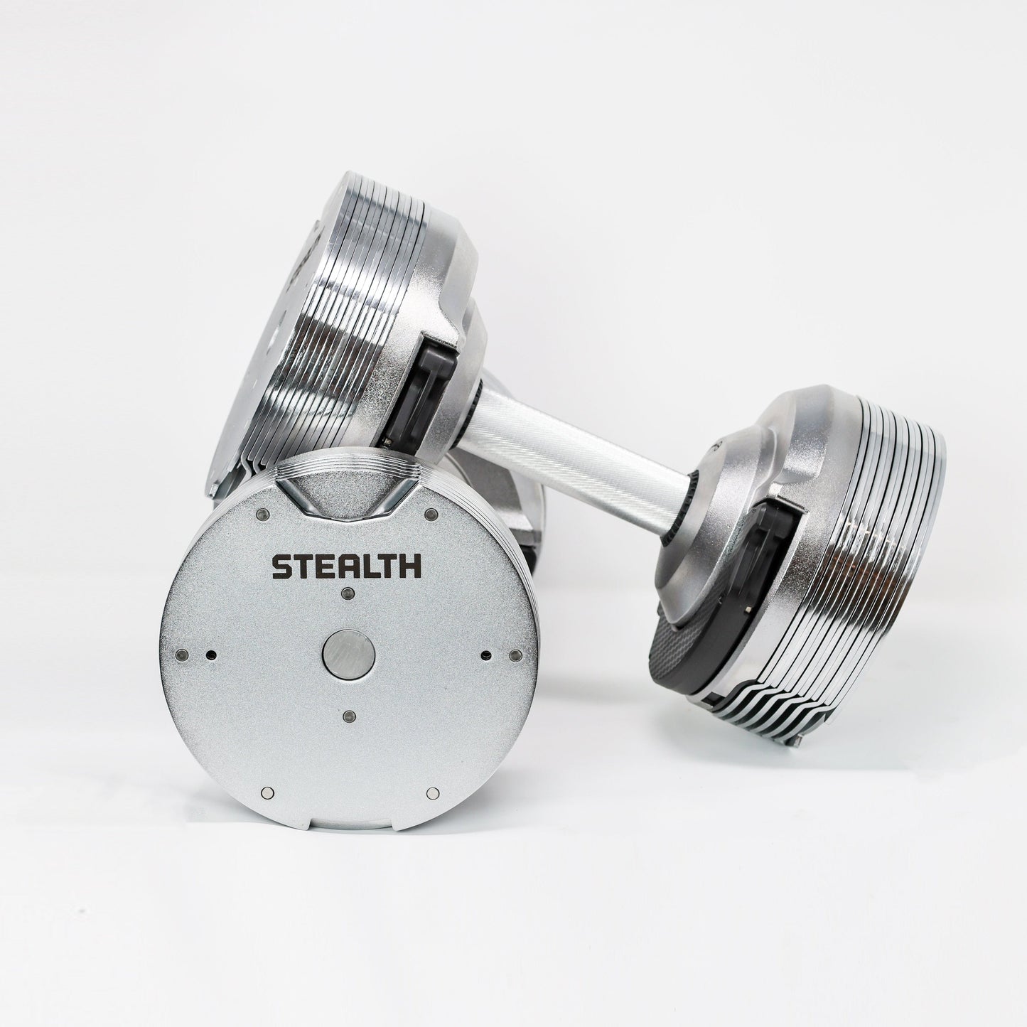 Stealth Adjustable Dumbbells Chrome Edition (Pair) - RXROX
