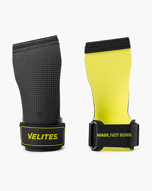 Velites Hand Grips no chalk Quad Ultra - Official grips of the CrossFit Games®| Black
