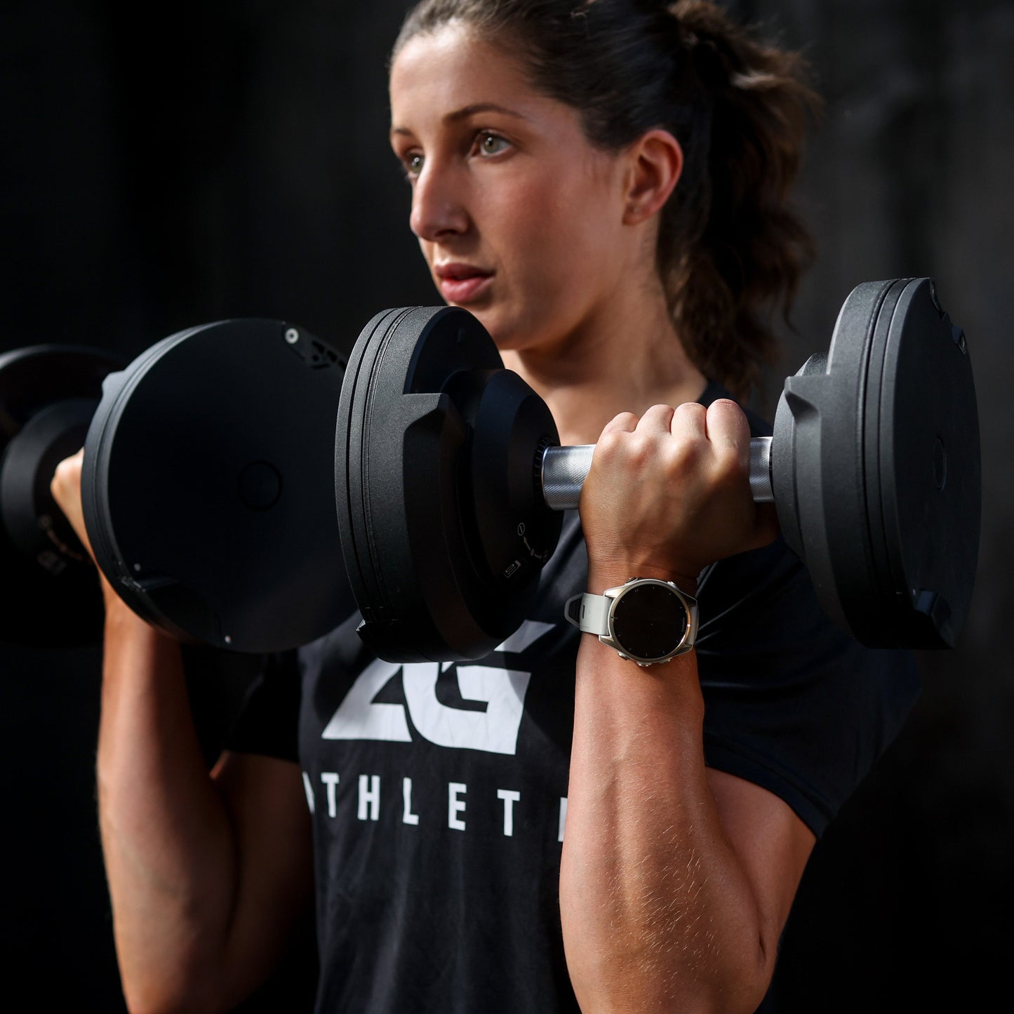 Stealth Adjustable Dumbbells Black Edition (Pair) - RXROX