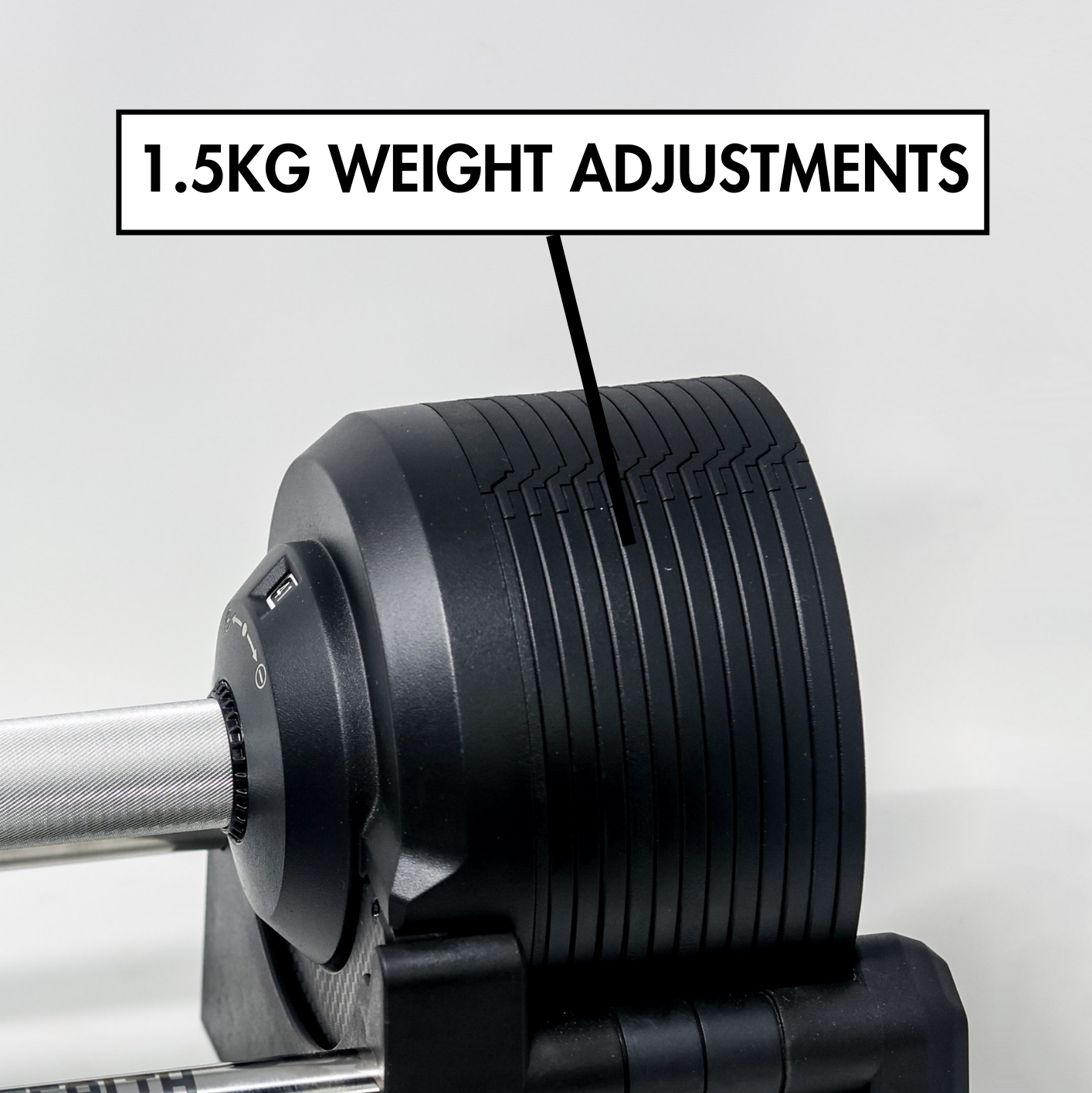 Stealth Adjustable Dumbbells Black Edition (Pair) - RXROX