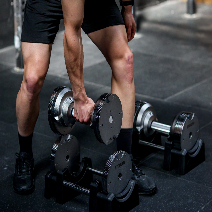Stealth Adjustable Dumbbells Chrome Edition (Pair) - RXROX