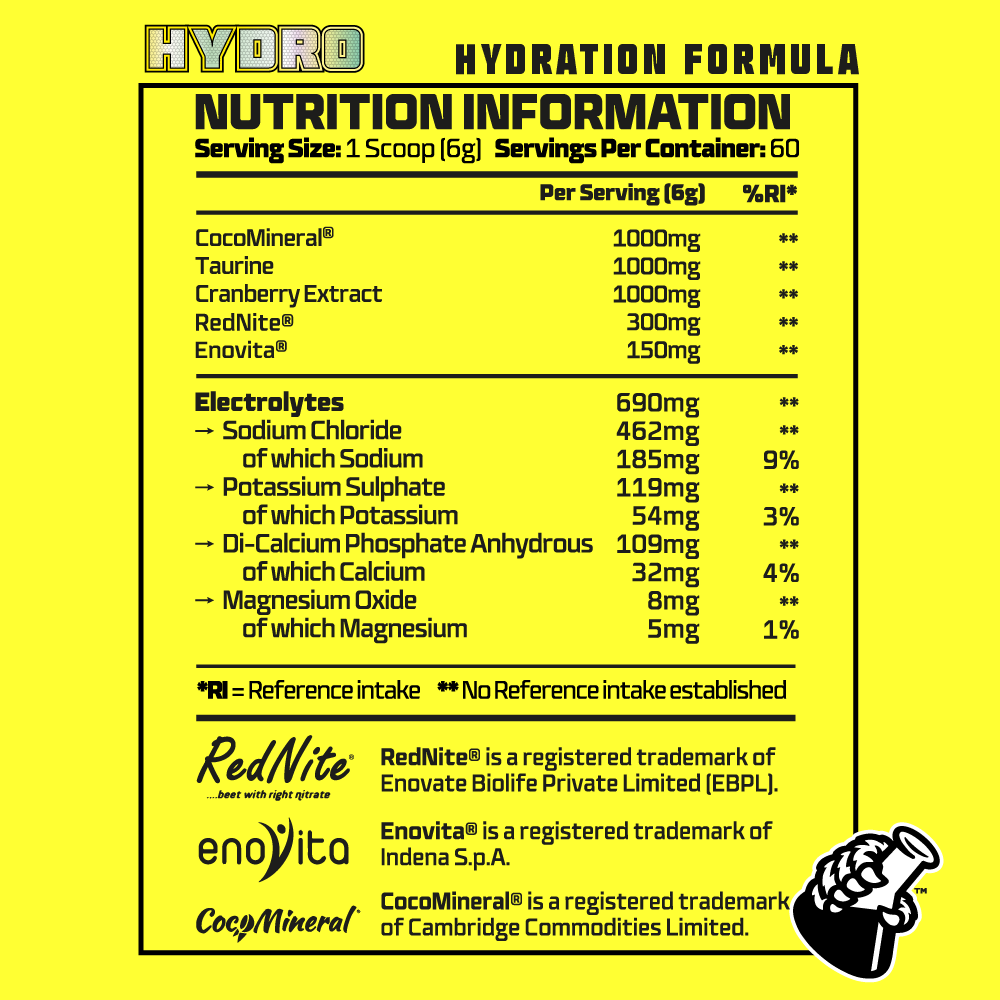 HYDRO Hydration and Electrolytes - RXROX