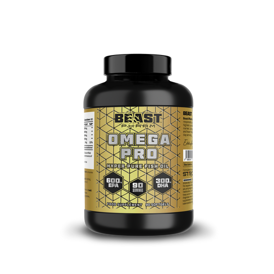 Omega 3 Pro - Hyper Pure Fish Oil with 600mg EPA & 300mg DHA