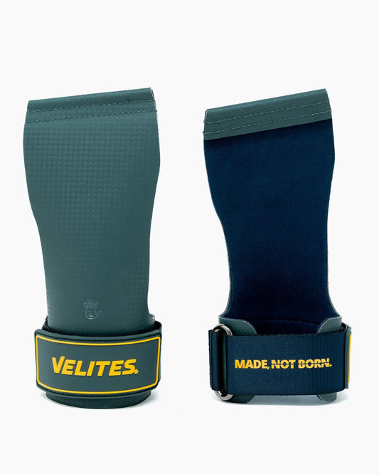 Velites Hand Grips no chalk Quad Ultra - Official grips of the CrossFit Games® | Dark Green