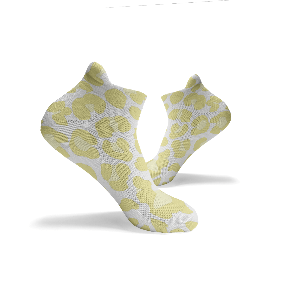 Leopard Print Ankle Socks - RXROX