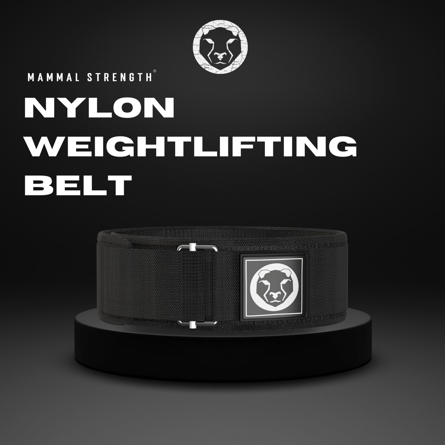 Nylon Weightlifting Belt "4 - RXROX