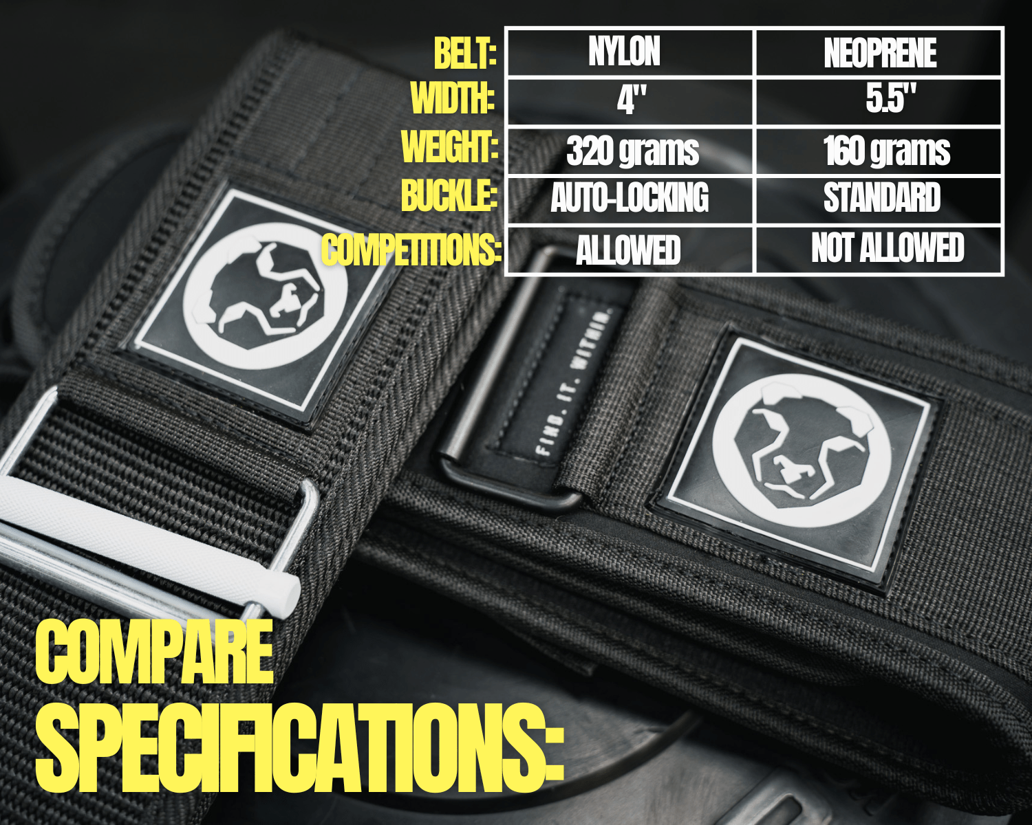 Neoprene Weightlifting Belt "5 - RXROX