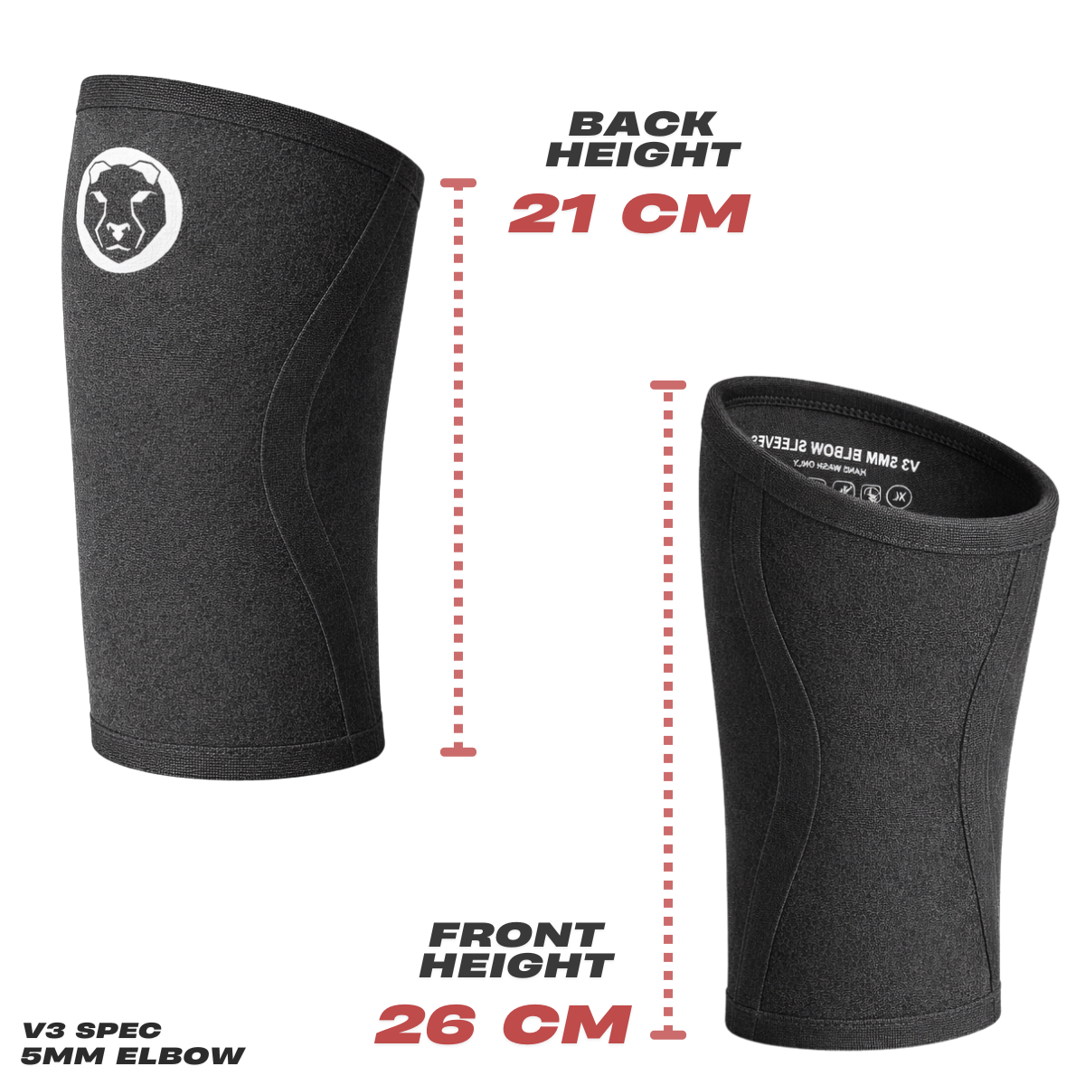 Mammal V3 5mm Elbow Sleeves - RXROX