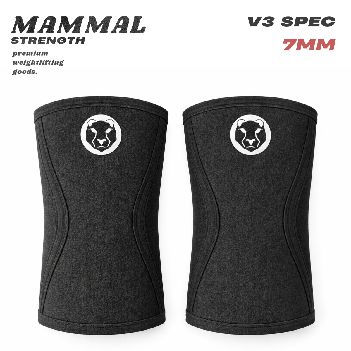 Mammal V3 7mm Knee Sleeves - RXROX