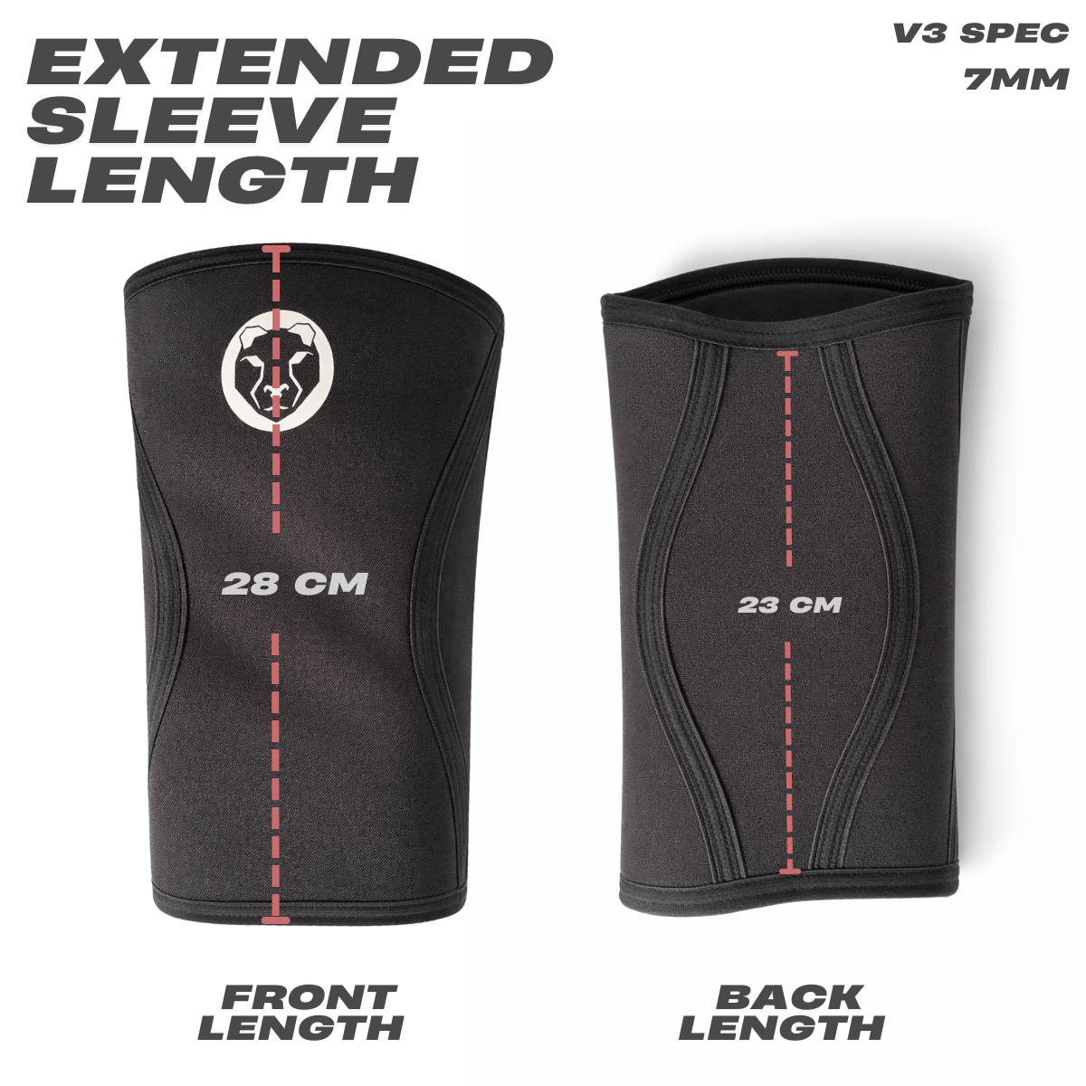 Mammal V3 7mm Knee Sleeves - RXROX