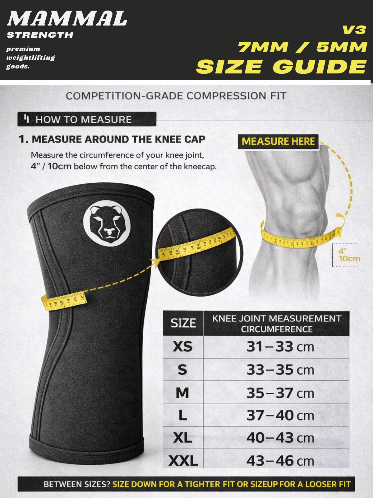 Mammal V3 5mm Knee Sleeves - RXROX