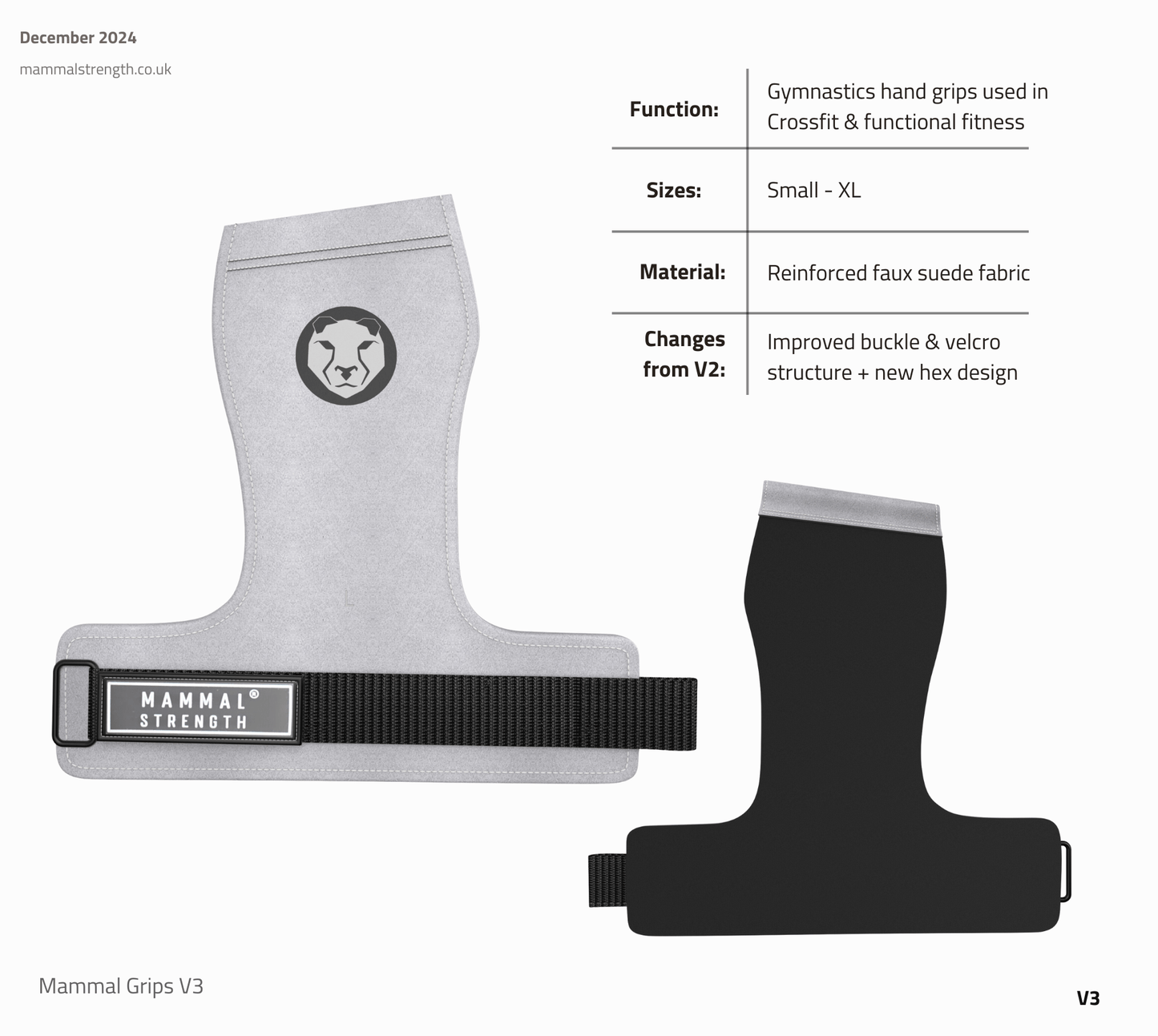 Gymnastic Hand Grips - Mammal Grips V3 - RXROX
