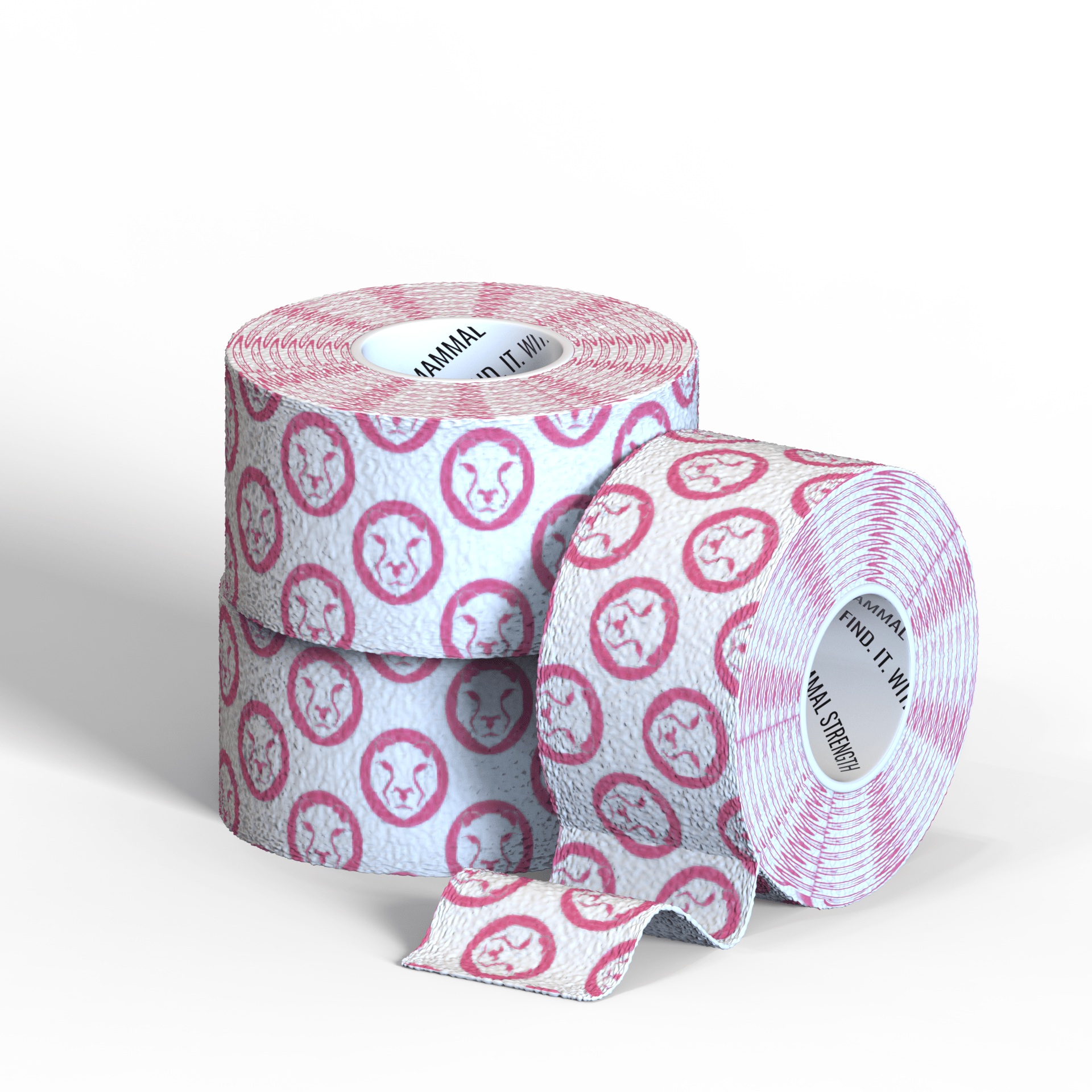 Mammal Tape - 7-Metre - White/Pink - SPEC 3.0 (3 pack) - RXROX