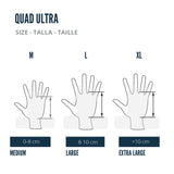 Velites Quad Ultra No Chalk  Hand Grips | White