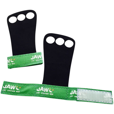 JAW Leather Pull-up Grips | Green | WOD Gear UK | RXROX